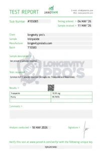 Longevity pros glp 2t 10mg coa
